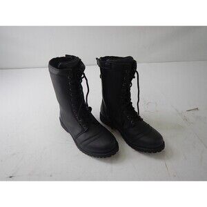 Speed and Strength Women's Fast Times Leather Boots, Black, Size 9